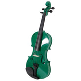 Ozici 4/4 Acoustic Violin Case Bow Rosin Green